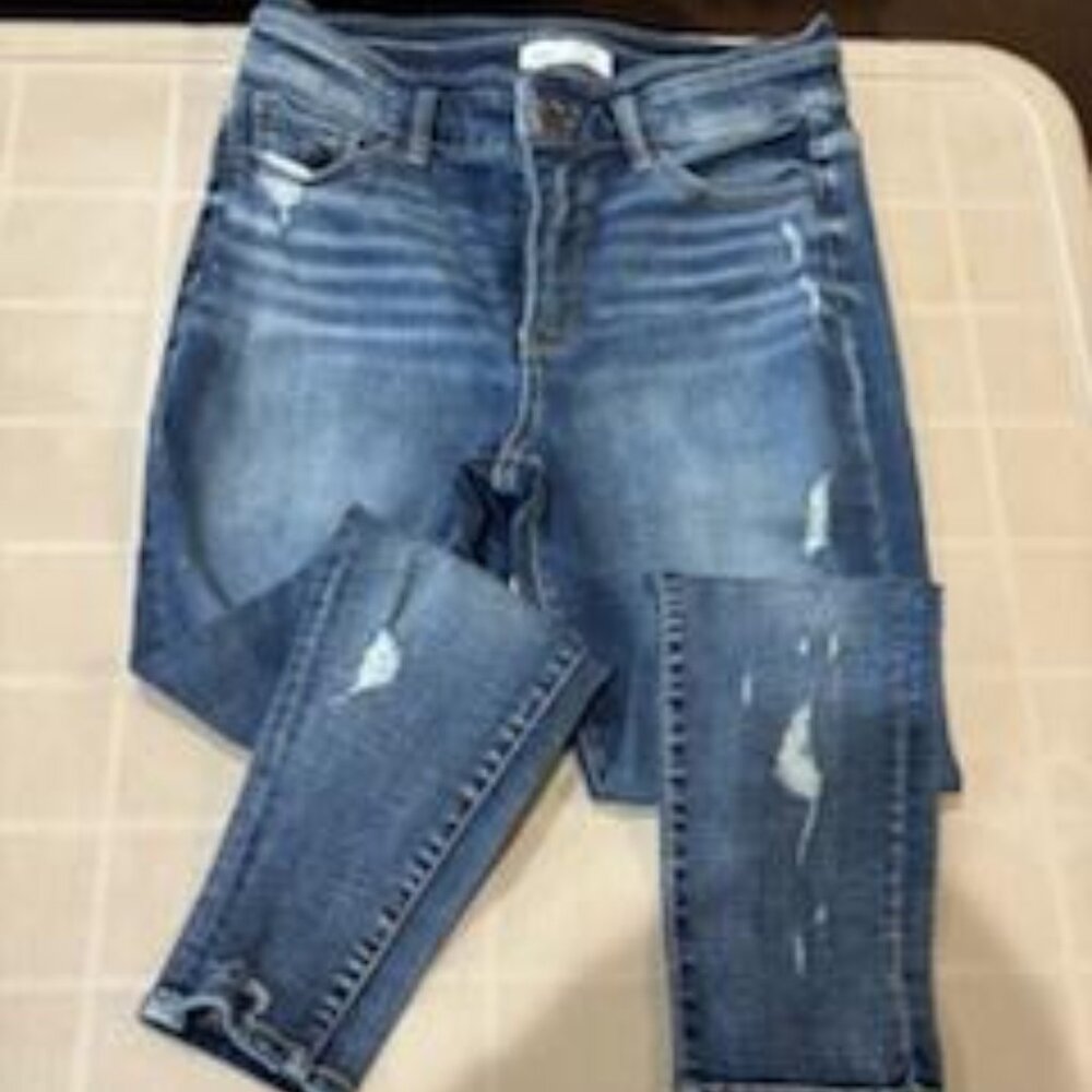 BKE Parker universal fit high rise ankle skinny size 30
